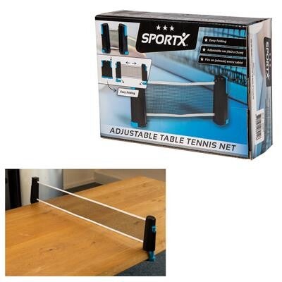 SportX - Tafeltennisnet Oprolbaar