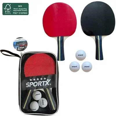 SportX - Tafeltennis Batjes met Ballen