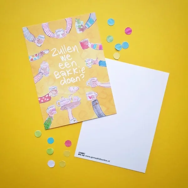 Gemaakt door Kim - Bakkie doen