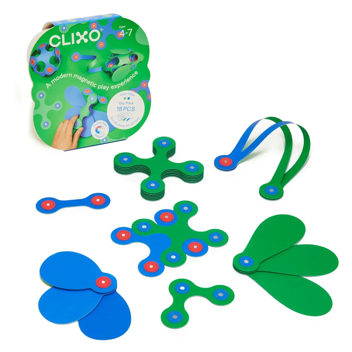 Clixo - Itsy Pack Blue Green