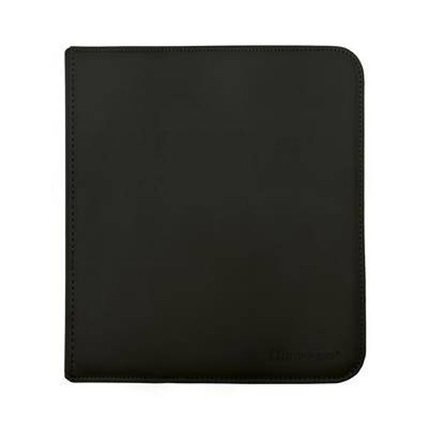 Ultra Pro - 12 Pocket Zippered Pro Binder - Vivid Black