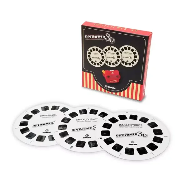 Svoora - Viewmaster Schijven: Dino, Jungle & Space