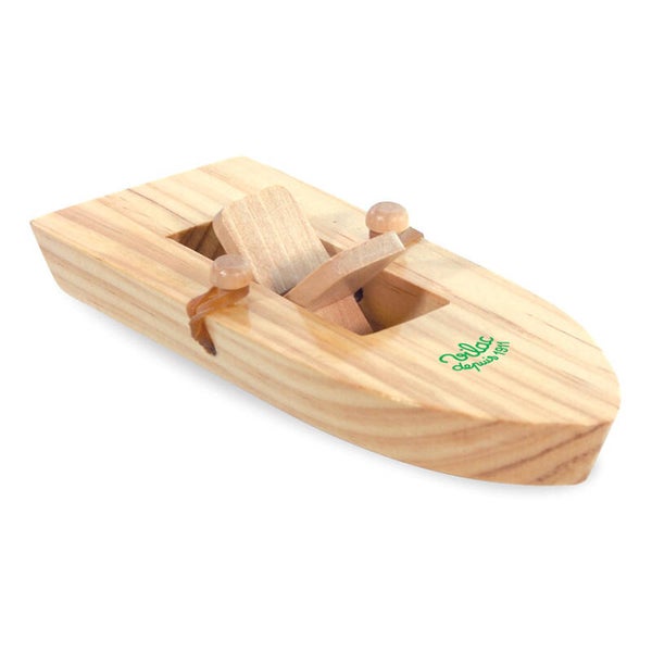 Vilac - Houten Boot met Elastiek