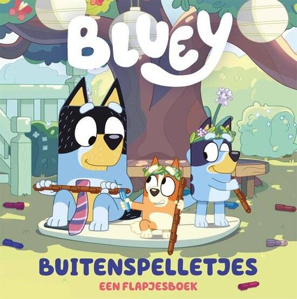 Bluey - Buitenspelletjes Flapjesboek