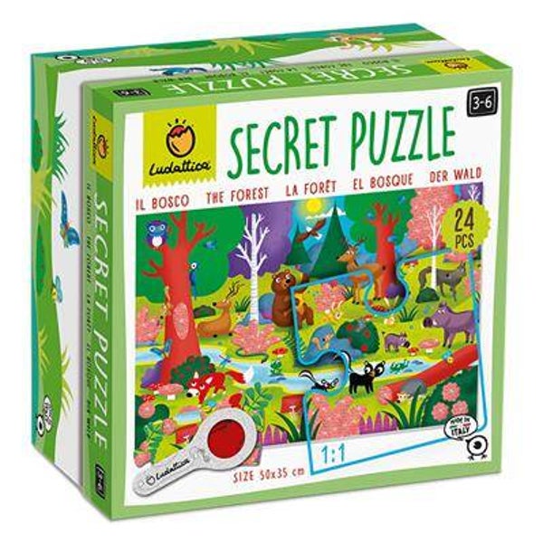 Ludattica - Bos Zoekpuzzel