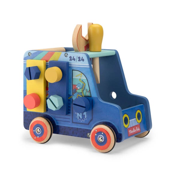 Moulin Roty - Activiteiten Werkbus Puce & Pilou