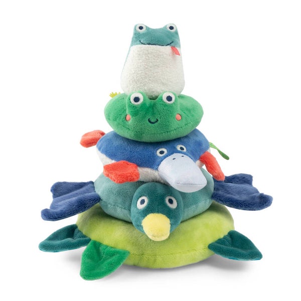 Moulin Roty - Zachte Stapelbare Dieren La mare aux Grenouilles