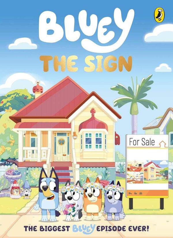 Bluey - The Sign Boek (Engels)