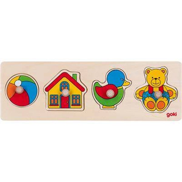 Goki - Houten Steekpuzzel Speelgoed
