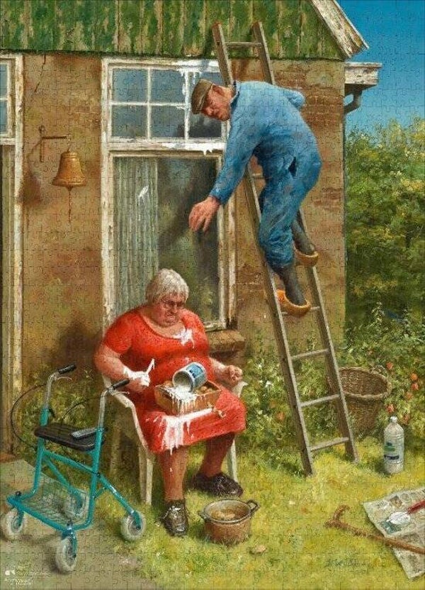 Marius van Dokkum Puzzel - Doe-het-zelver