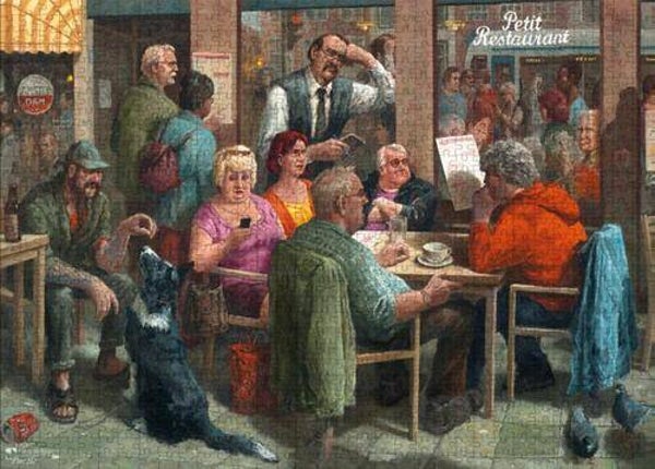 Marius van Dokkum Puzzel - Foodtruck