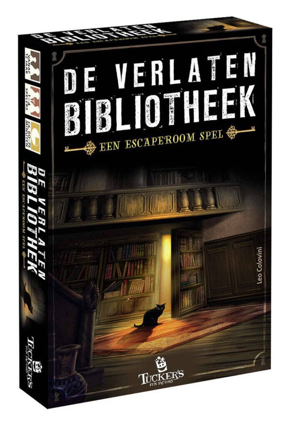 Escapespel De Verlaten Bibliotheek - Tucker's Fun Factory