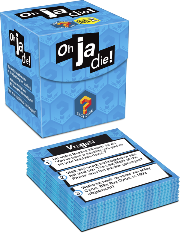 Quiz Cube Oh Ja Die! - Tucker's Fun Factory