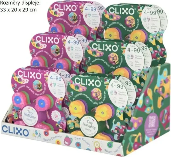 Clixo - Tiny & Mighty - Jungle en Sparkle Blister