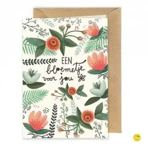 Illustra'lies - Een bloemetje voor jou