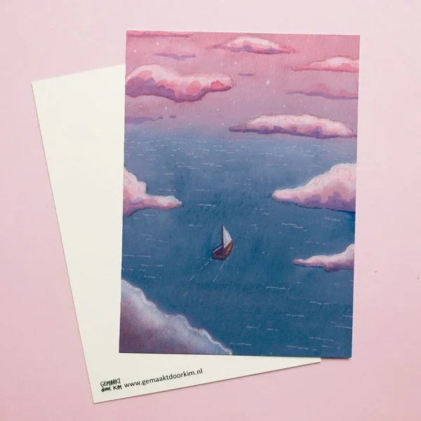 Gemaakt door Kim - Bootje