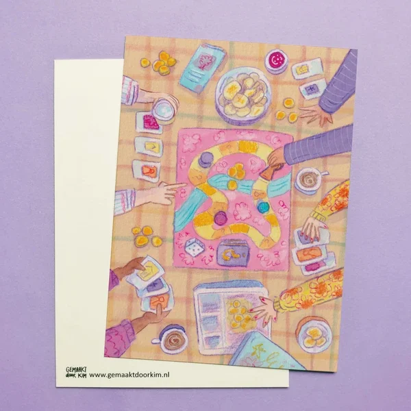 Gemaakt door Kim - Spelletjesavond