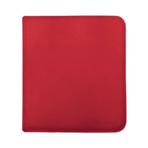 Ultra Pro - 12 Pocket Zippered Pro Binder - Vivid Red