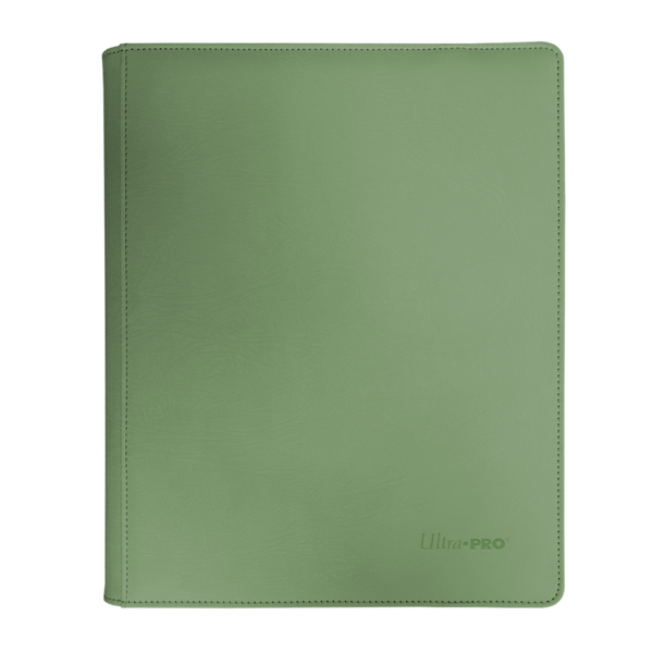 Ultra Pro - 9 Pocket Premium Zippered Binder - Cool Matcha