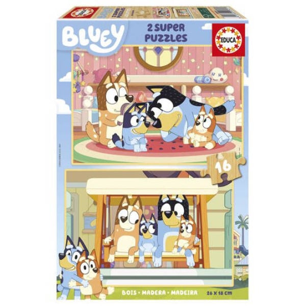 Bluey Houten Puzzel - Educa