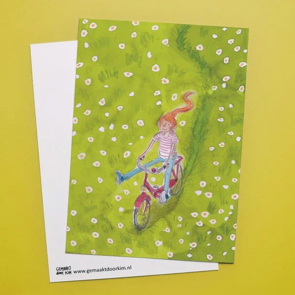 Gemaakt door Kim - Fiets