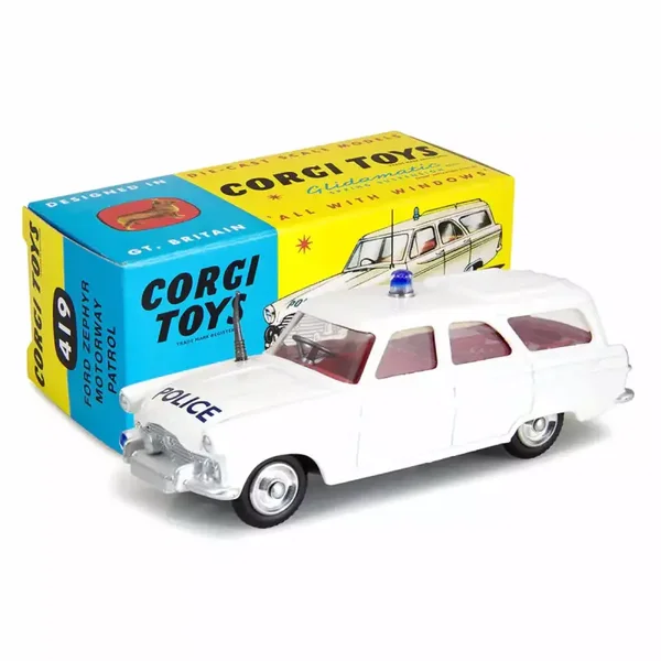 Corgi - Ford Zephir Politiepatrouillewagen 1:48 - nr. 419