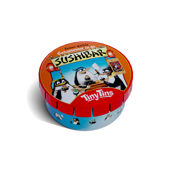 Geharrewar in de Sushi Bar - 999 Games Tiny Tins