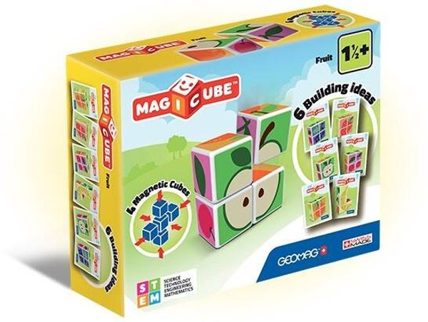 Geomag - Magicube Printed Fruit 7-delig