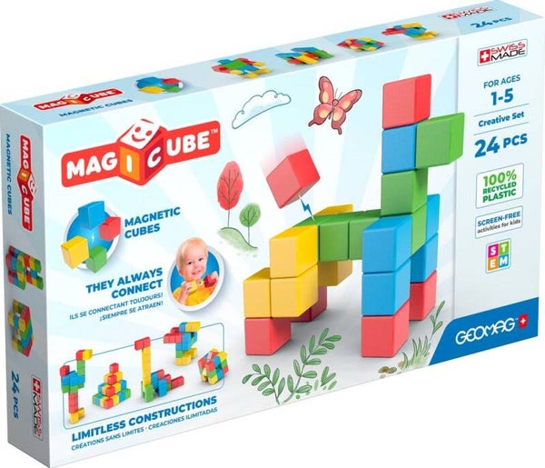Geomag - Magicube Recycled Creative Set 24-delig