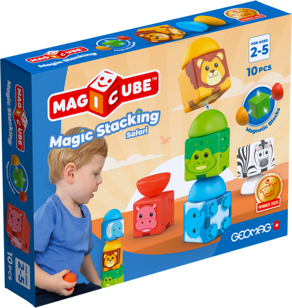 Geomag - Magicube Stacking Safari 10-delig