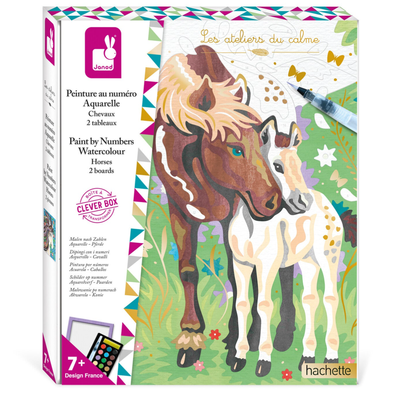 Janod Atelier - Verven op Nummer - Paarden