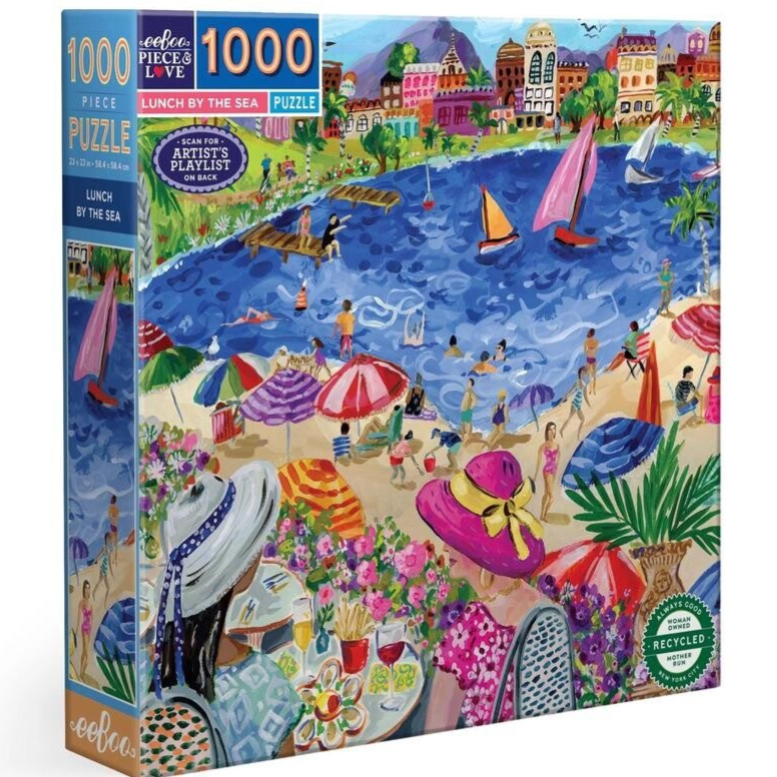 EeBoo Puzzel - Lunch by the Sea