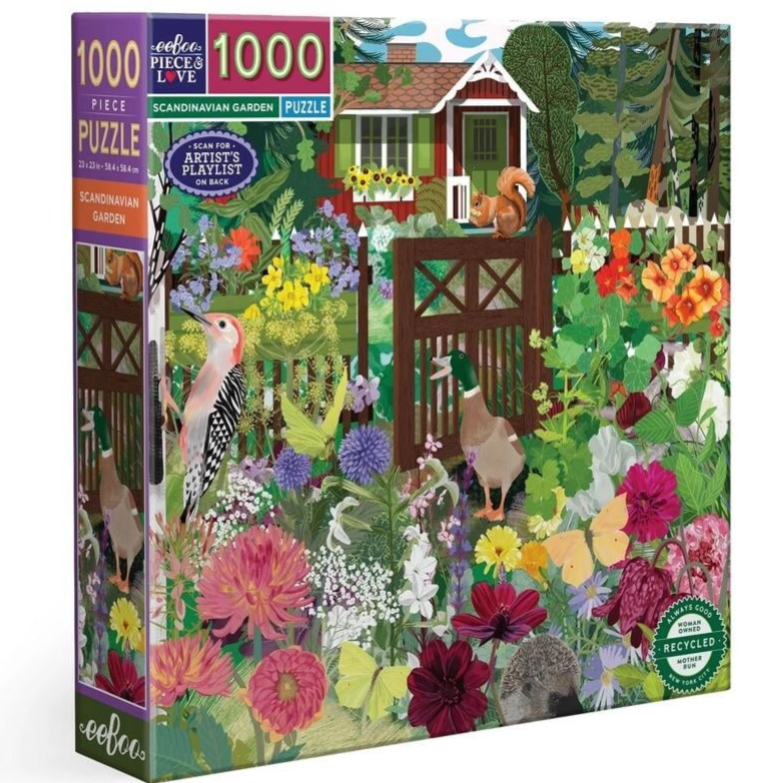EeBoo Puzzel - Scandinavian Garden