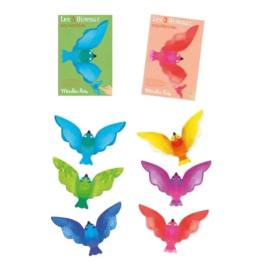 Moulin Roty - Kartonnen Balanceervogels - Les Petites Merveilles