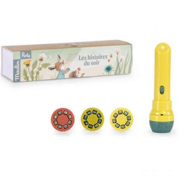 Moulin Roty - Verhaaltjeslamp - Trois Petits Lapins