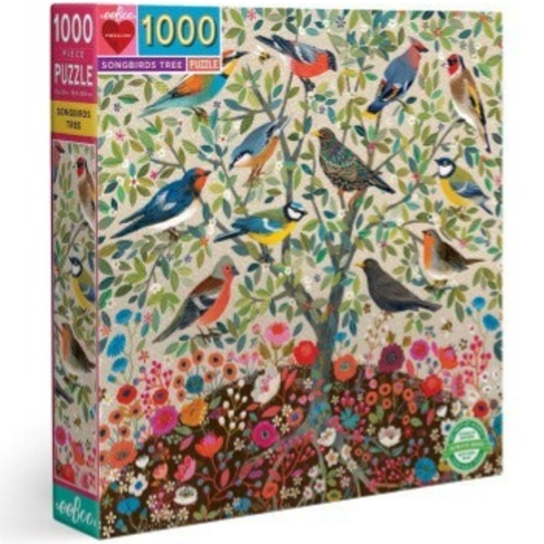 EeBoo Puzzel - Songbirds Tree