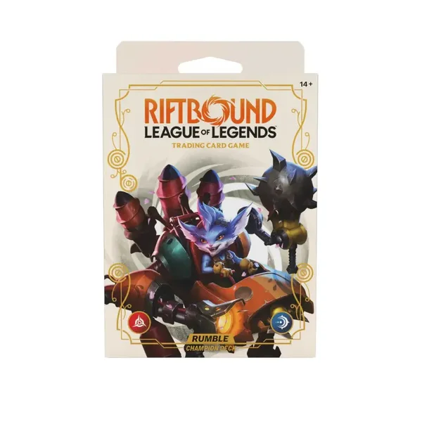 Riftbound: League of Legends TCG - Spiritforged Champion Deck - Rumble