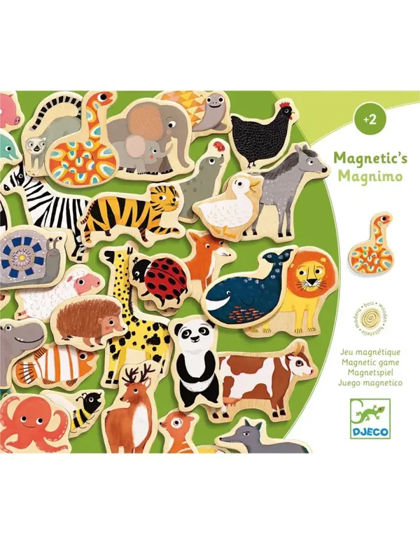 Djeco - Magnimo Houten Dieren Magneten