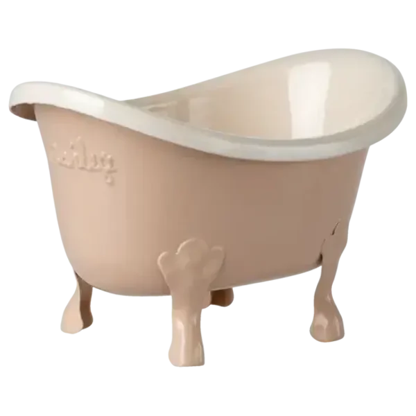 Maileg - Metalen bad voor muizen, Bathtub, Mouse - Rose