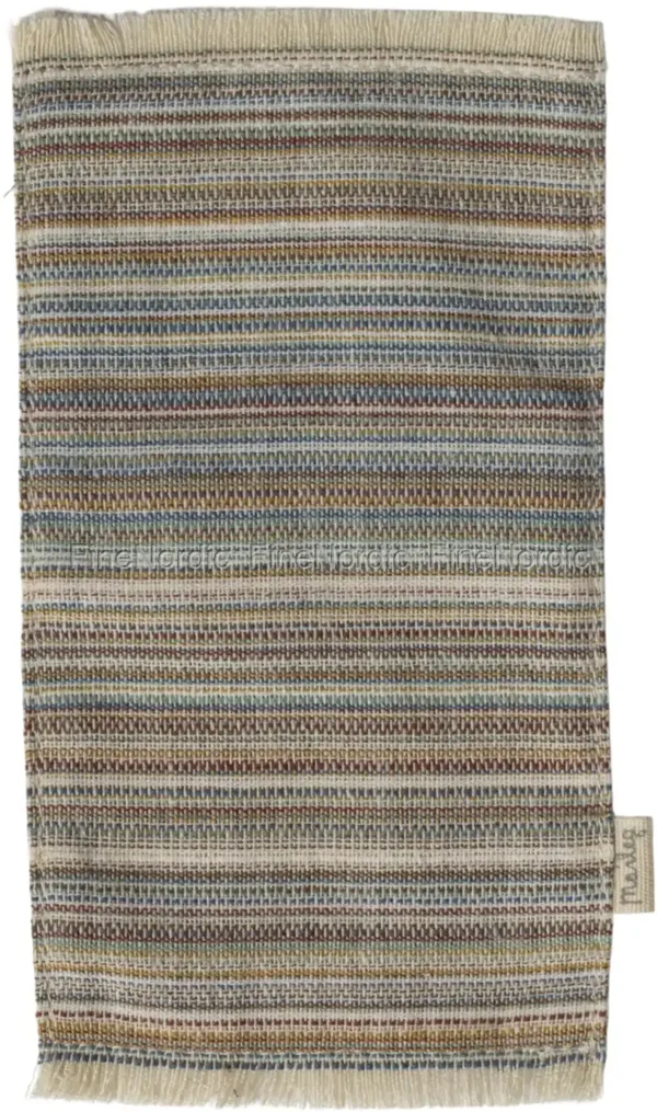 Maileg - Vloerkleed, Rug striped, Miniature