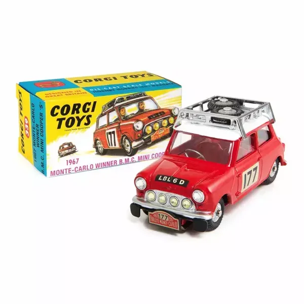 Corgi - Mini Cooper S Winner Rally Monte Carlo 1967 1:45
