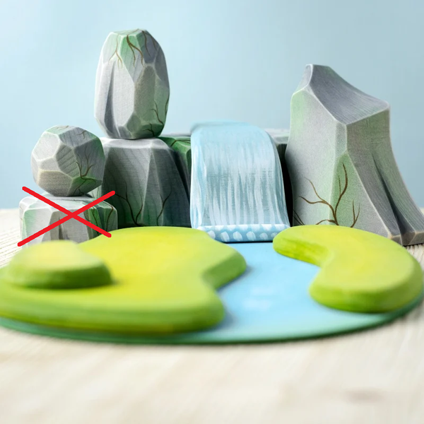 Bumbu Toys - Rivier en Waterval Set