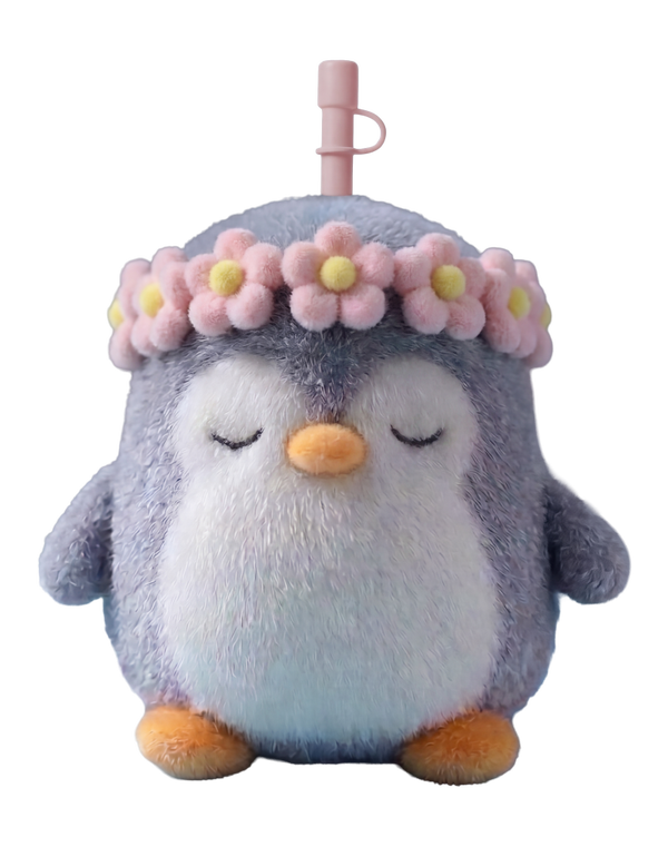 Asobu Drinkfles RVS - Fuzzie Pinguin