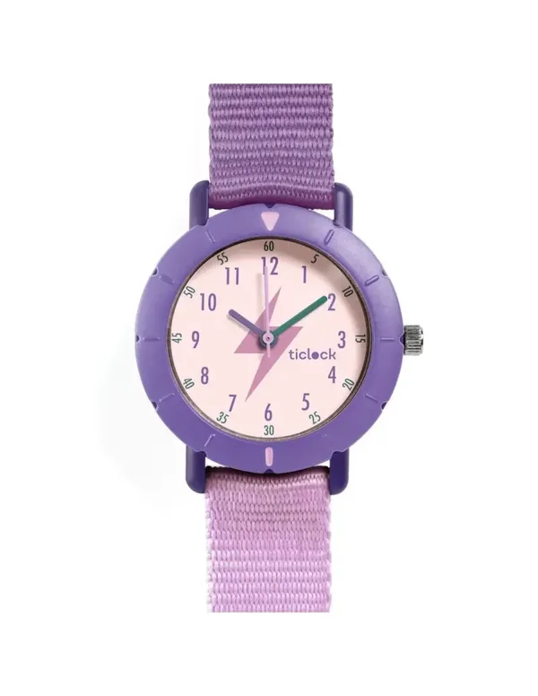 Djeco - Kinderhorloge Purple Flash