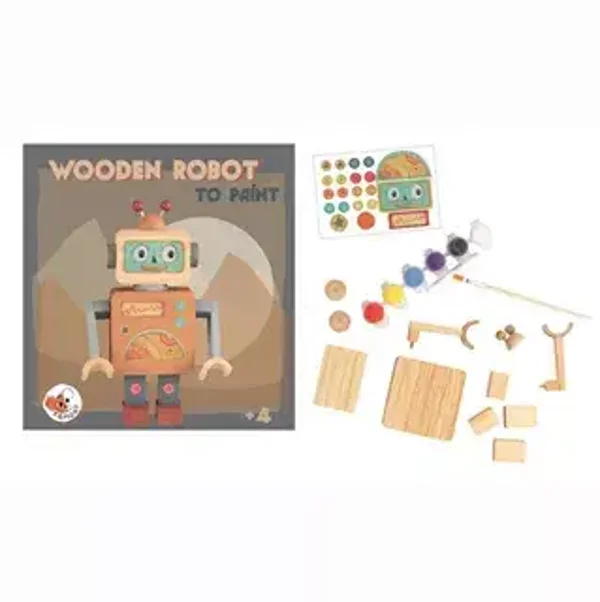 Egmont Toys - Knutselpakket Houten Robot