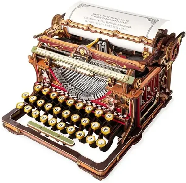Robotime - Mechanical Typewriter Magic Version