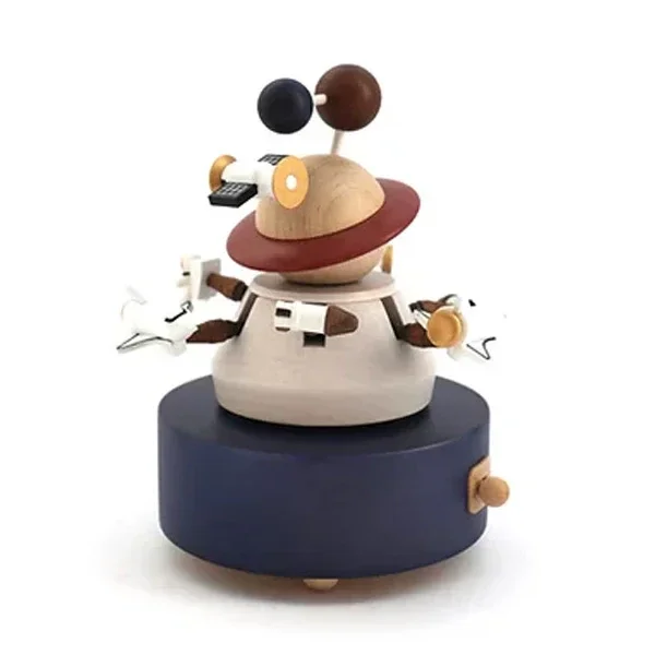 Wooderful Life - Houten Muziekdoosje - Outer Space