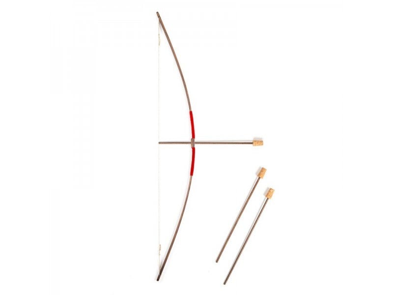 Kalid Medieval - Houten Boog + Pijlen - Donker Groen