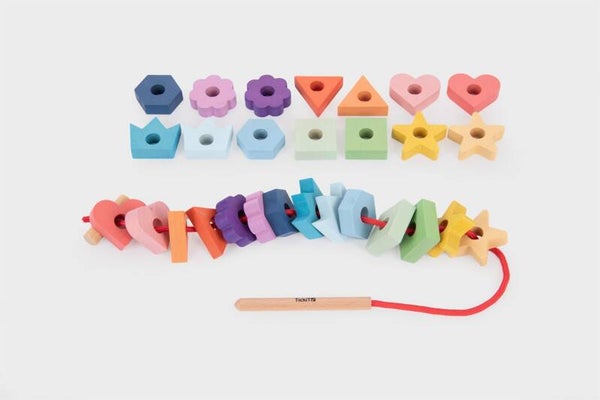 Tickit - Regenboog Houten Vetervormen 28st