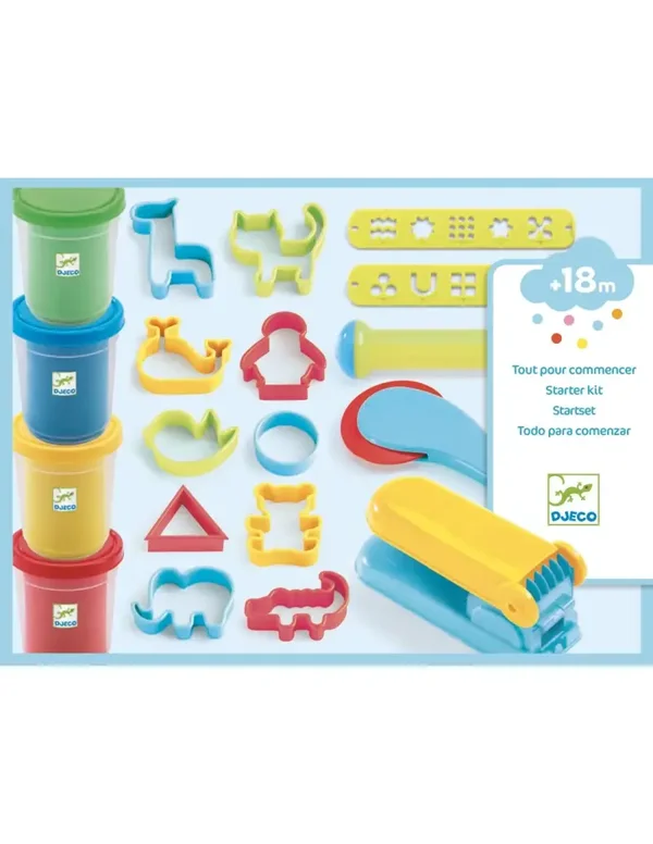 Djeco - Boetseerklei Starterset Classic